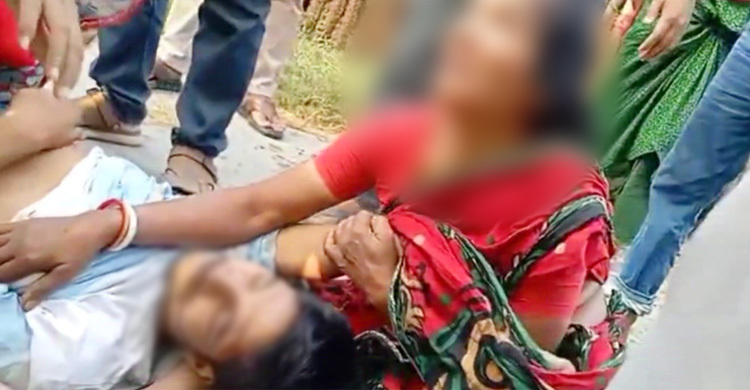 অন্তঃসত্ত্বা স্ত্রীর সামনেই ব্যবসায়ীকে মারধর বিএনপির নেতাকর্মীদের